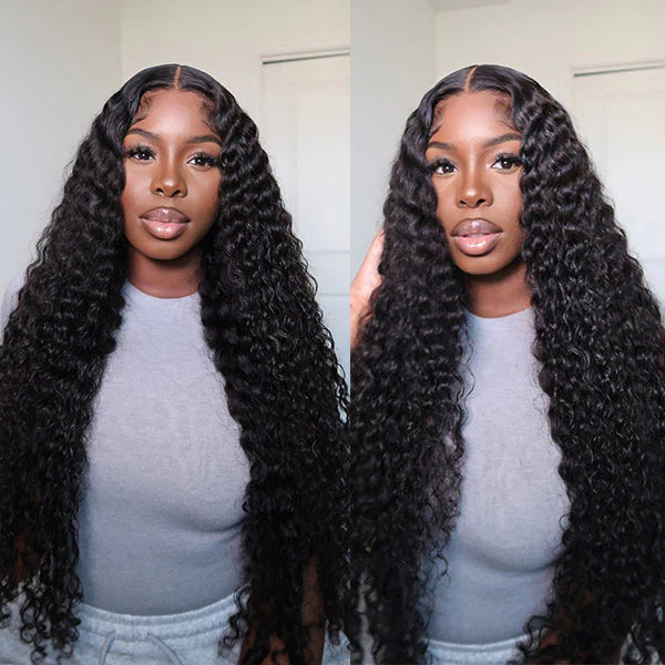 1B DeepWave HD 180* Density 13*6 Laced Wig