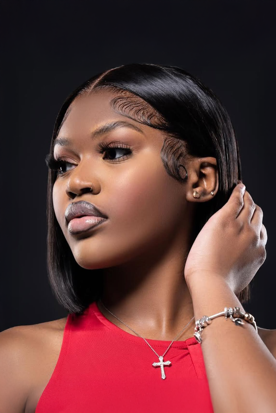 1B Straight HD 180 Density 13*4 Laced Wig