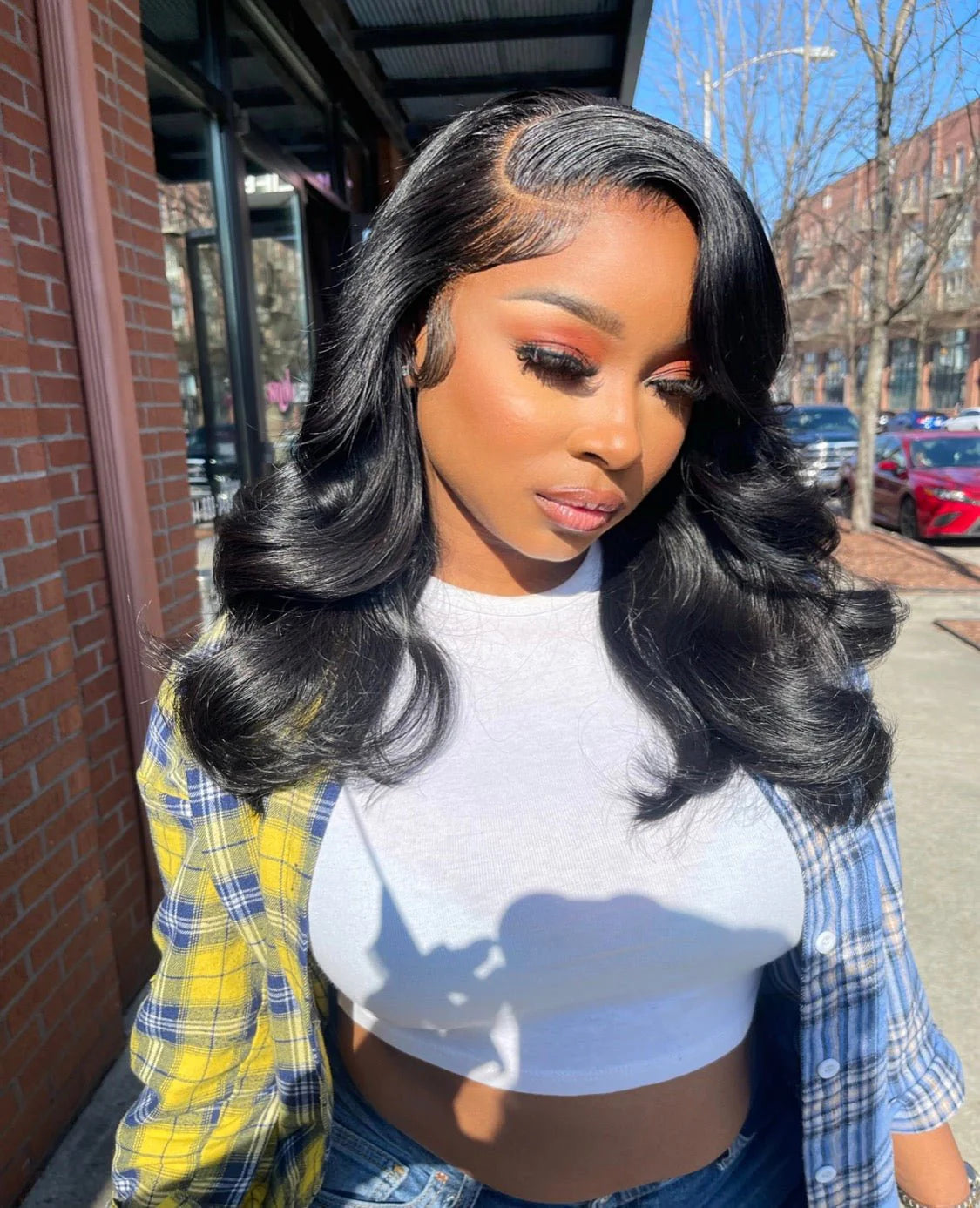 1B Bodywave HD 180 Density 13*4 Laced Wig
